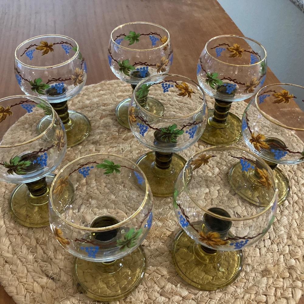 Wine glasses